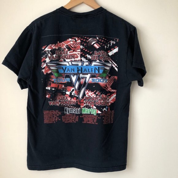 Vintage Van Halen 2007 Tour T-Shirt David Lee Roth - Picture 5 of 8